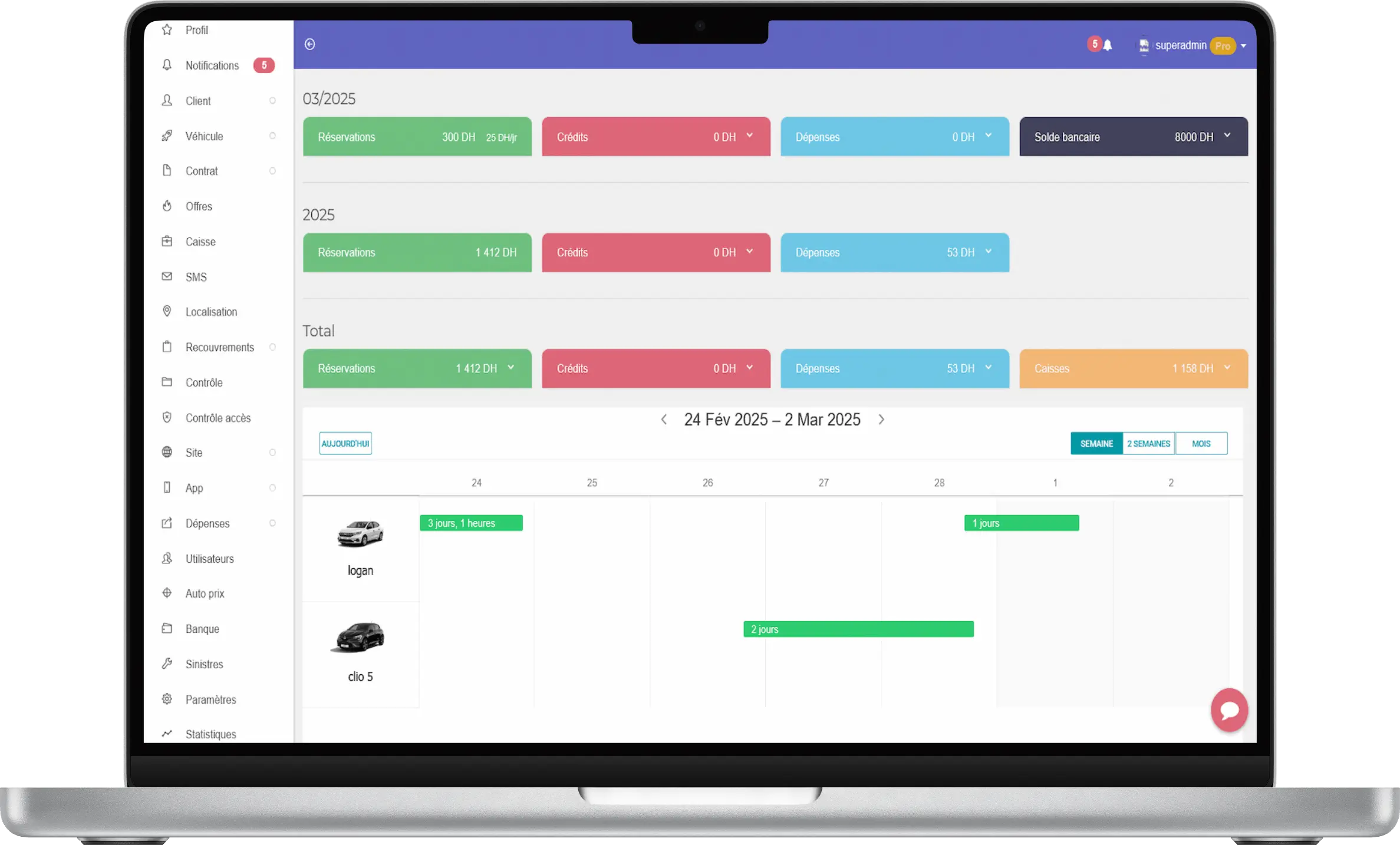 hero image profleet-plus screenshot on mac